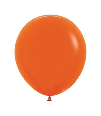 Sempertex Fashion Orange 18in Latex Balloons - 6ct
