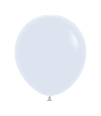 Sempertex Fashion White 18in Latex Balloons - 6ct