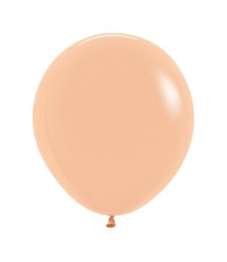 Sempertex Deluxe Peach-Blush 18in Latex Balloons - 6ct