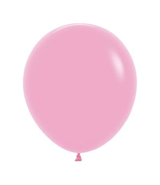 Sempertex Fashion bubble Gum Pink 18in Latex Balloons - 6ct