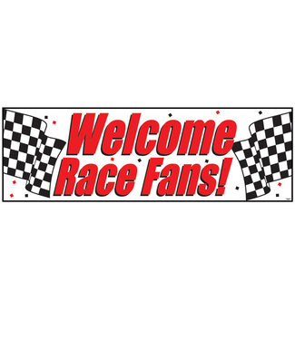 Creative Converting Welcome Race Fans Giant Banner