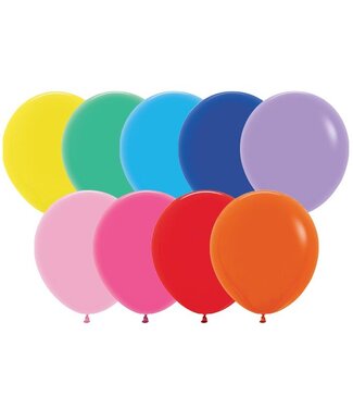 Sempertex Fashion Assortment 18in Latex Balloons - 6ct