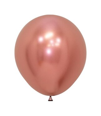 Sempertex Reflex Rose Gold 18in Latex Balloons - 6ct