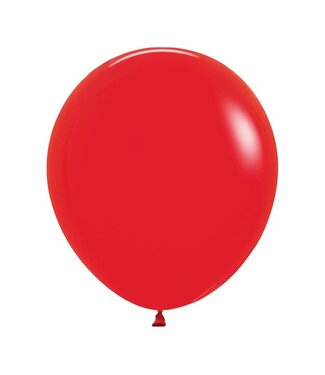 Sempertex Fashion Red 18in Latex Balloons - 25ct