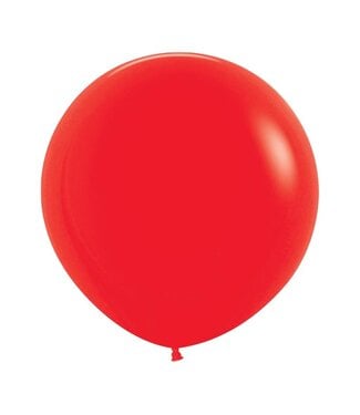 Sempertex Fashion Red 24in Latex Balloons - 3ct
