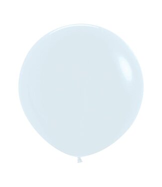 Sempertex Fashion White 24in Latex Balloons - 3ct