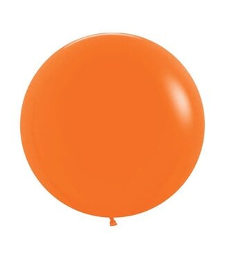 Sempertex Fashion Orange 24in Latex Balloons - 3ct