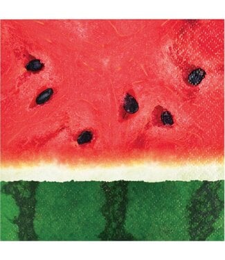Creative Converting Marvelous Melon Beverage Napkin - 16 Count