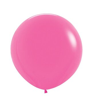 Sempertex Neon Magenta 24in Latex Balloons - 3ct