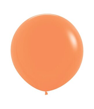 Sempertex Neon Orange 24in Latex Balloons - 3ct