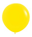 Sempertex Fashion Yellow 24in Latex Balloons - 3ct