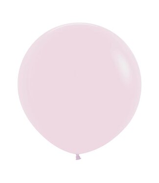Sempertex Pastel Matte Pink 24in Latex Balloons - 3ct