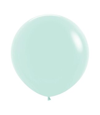 Sempertex Pastel Matte Green 24in Latex Balloons - 3ct