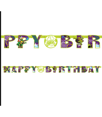 UNIQUE INDUSTRIES INC Banner TMNT Mutant Mayhem