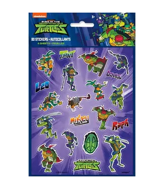 UNIQUE INDUSTRIES INC Teenage Mutant Ninja Turtles Stickers