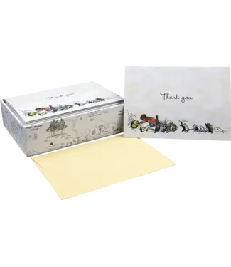 PETER PAUPER PRESS Pooh Bear Thank You Note Cards - 14 Count