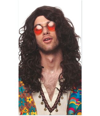 FRANCO HIPPY ROCK WIG BROWN