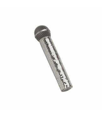 Fun World BLING MICROPHONE SILVER