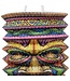 BEISTLE Tiki Paper Lanterns - 3 Count