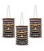 BEISTLE Tiki Paper Lanterns - 3 Count
