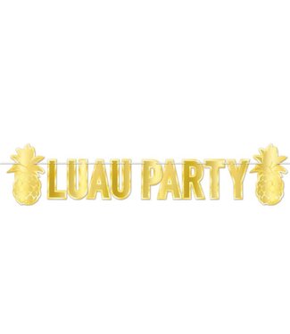 BEISTLE Foil Luau Party Streamer