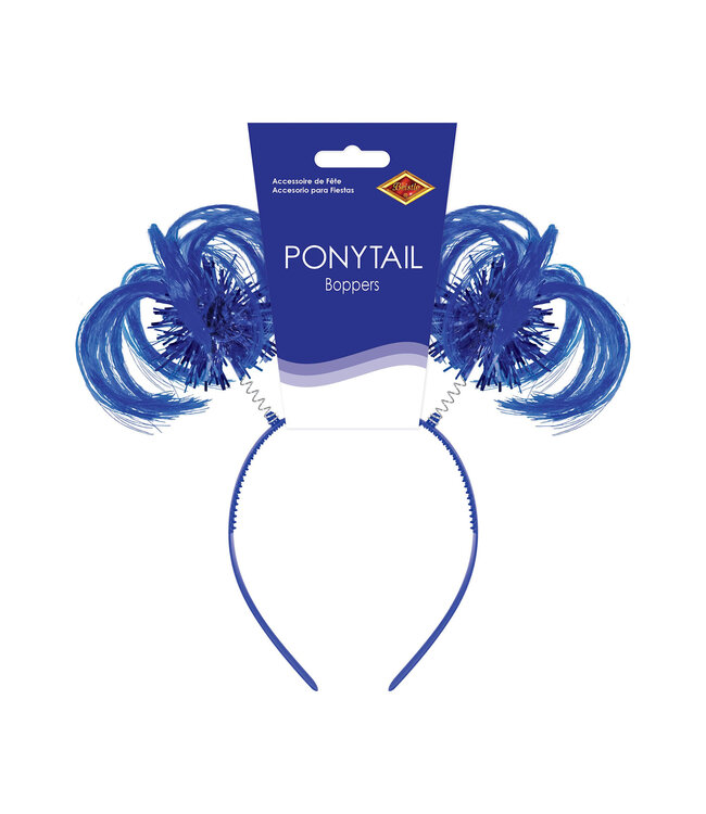BEISTLE Ponytail Boppers - Blue