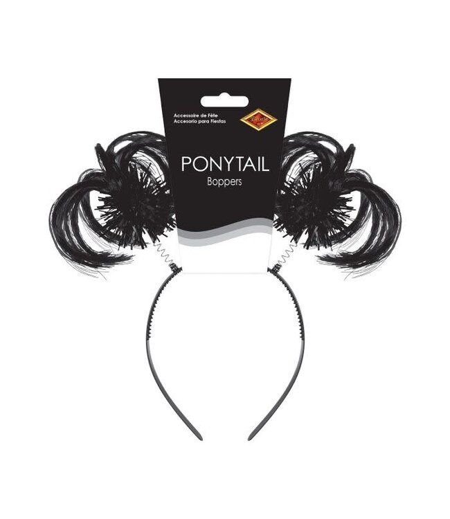 BEISTLE Ponytail Boppers - Black