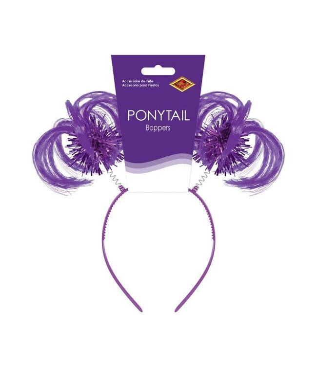 BEISTLE Ponytail Boppers - Purple