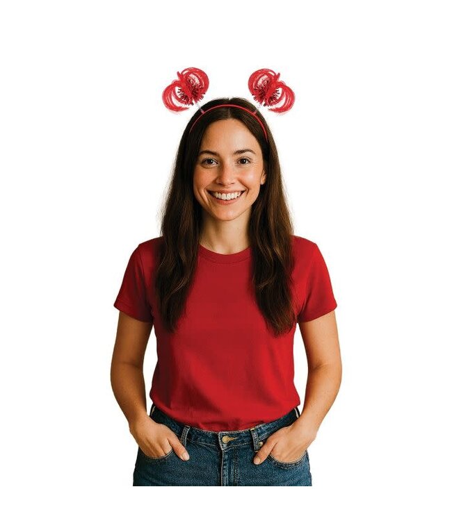 BEISTLE Ponytail Boppers - Red