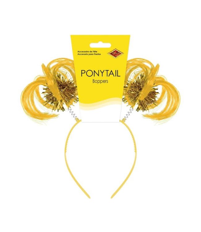 BEISTLE Ponytail Boppers - Yellow