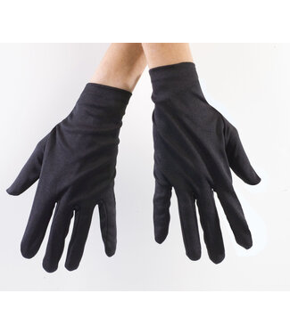 Fun World Black Costume Gloves