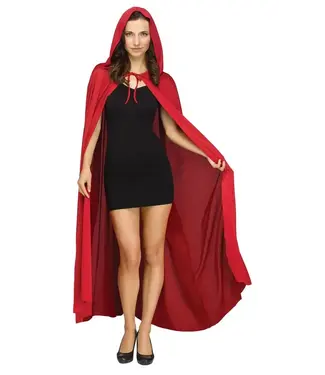 Fun World Red Hooded Cape