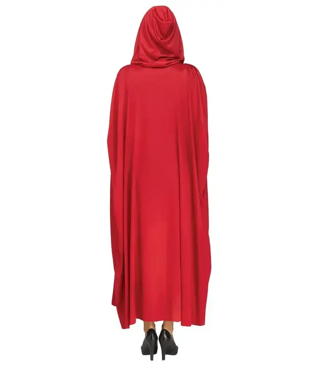 Fun World Red Hooded Cape