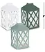 UNIQUE INDUSTRIES INC Botanical Light Green, Dark Green & White Paper Lanterns - 3 Count