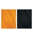 BEISTLE 8 count Glem N' Wrap Black & Orange Tissue Sheets