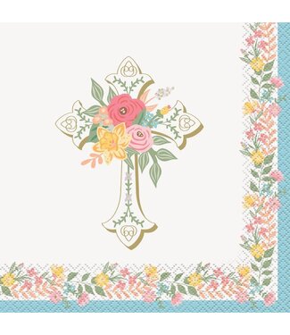 UNIQUE INDUSTRIES INC Traditional Easter Luncheon Napkins 16 Count
