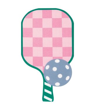 UNIQUE INDUSTRIES INC Playful Summer Pickleball Shaped napkins - 16 Count