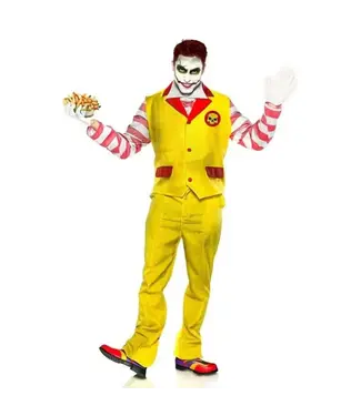 SEEING RED EVIL FAST FOOD CLOWN