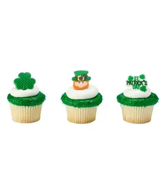 BAKERY CRAFTS 12CT RINGS ST. PATRICK'S DAY