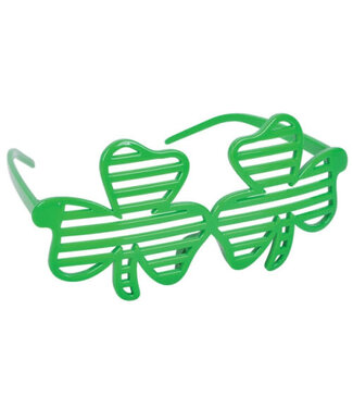 Link Products 6in St. Patricks Day Shamrock Shutter Shades