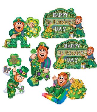 6CT CUTOUTS ST. PATRICK'S DAY