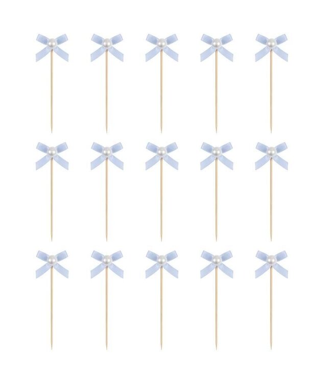 UNIQUE INDUSTRIES INC 15CT PICKS DAINTY BOWS