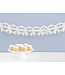 UNIQUE INDUSTRIES INC Dainty Bows Tissue Garland - 6.5ft