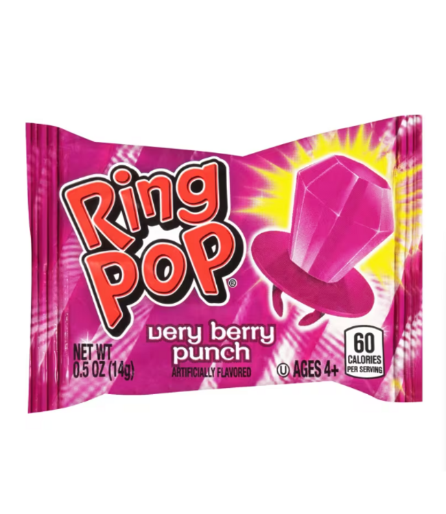 FUN EXPRESS Ring Pop® Purple Very Berry Punch Candy Bag - 30 Count