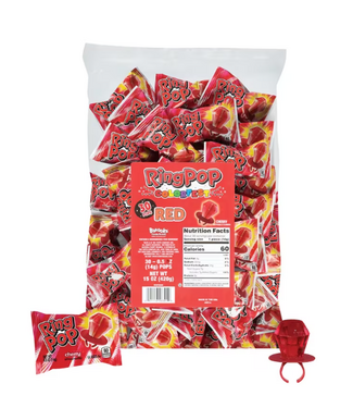 FUN EXPRESS Ring Pop® Red Cherry Candy Bag - 30 Count