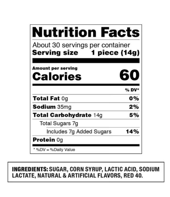 FUN EXPRESS Ring Pop® Red Cherry Candy Bag - 30 Count