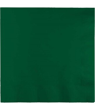 Creative Converting Hunter Green Lunch Napkins - 50ct