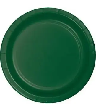Creative Converting Hunter Green 10in Paper Plate - 24ct