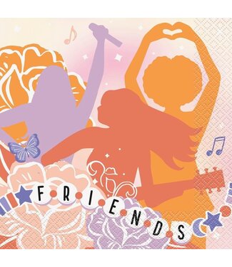 UNIQUE INDUSTRIES INC Pop Star Era Luncheon Napkins - 16 Count