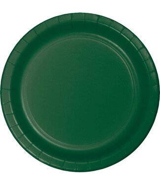 Creative Converting Hunter Green 9in Paper Plates - 24ct